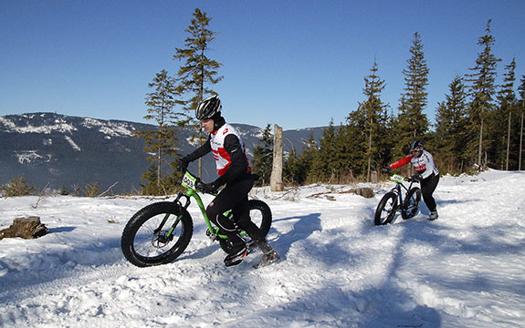 Snow Bike Race