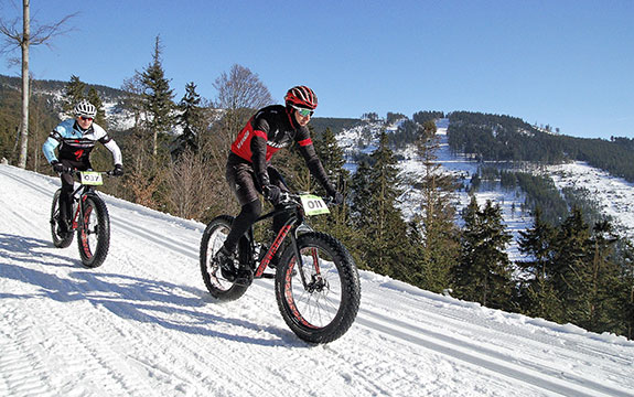 Snow Bike Race