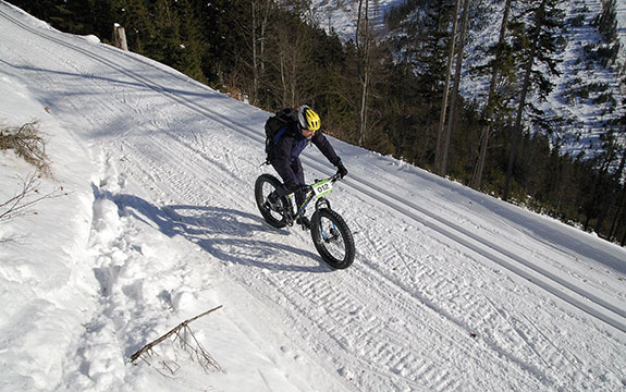 Snow Bike Race